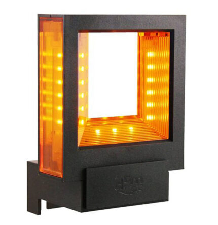 Lampa słupkowa DTM QUADRO pomarańczowa